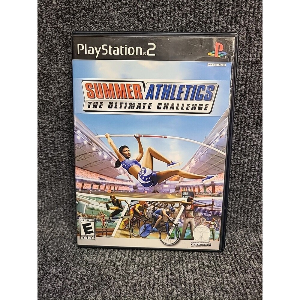 PS2  Summer Athletics The Ultimate Challenge Video Game Complete Tested
